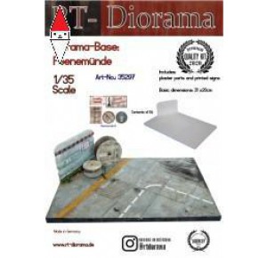, , , RT-DIORAMA 1/35 DIORAMA-BASE: PEENEMUNDE (STANDARD)