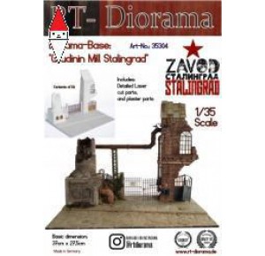 , , , RT-DIORAMA 1/35 DIORAMA-BASE:  GRUDININ MILL STALINGRAD  (STANDARD)