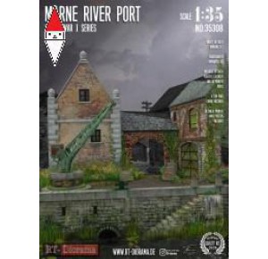 , , , RT-DIORAMA 1/35 DIORAMA-BASE: MARNE RIVER PORT WWI (STANDARD)