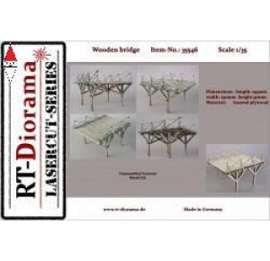 , , , RT-DIORAMA 1/35 TEMPORARY BRIDGE