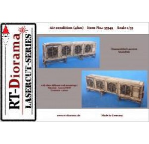 , , , RT-DIORAMA 1/35 AIR CONDITIONER 4FACH