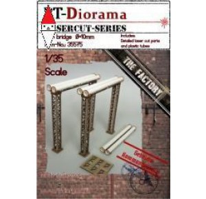 , , , RT-DIORAMA 1/35 PIPE BRIDGE 10MM