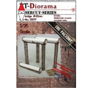 , , , RT-DIORAMA 1/35 PIPE BRIDGE 20MM