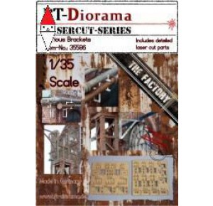 , , , RT-DIORAMA 1/35 VARIOUS BRACKETS