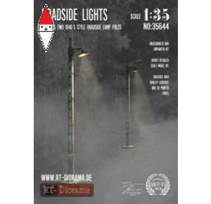 , , , RT-DIORAMA 1/35 ROADSIDE LIGHTS