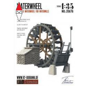 , , , RT-DIORAMA 1/35 WATERWHEEL