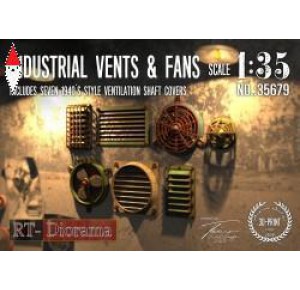 , , , RT-DIORAMA 1/35 VENTS AND FANS