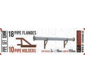 , , , RT-DIORAMA 1/35 PIPE SET 10MM