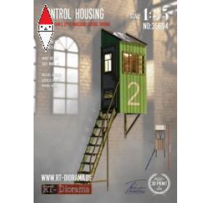 , , , RT-DIORAMA 1/35 CONTROL HOUSING