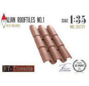 , , , RT-DIORAMA 1/35 ITALIAN ROOFTILES NO.1