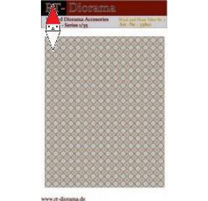 , , , RT-DIORAMA 1/35 PRINTED ACCESORIES: WALL AND FLOOR TILES NR.1