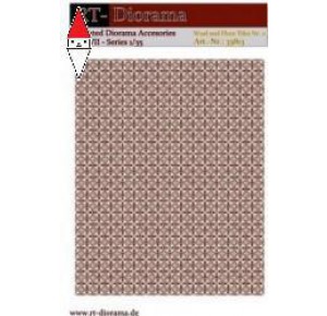 , , , RT-DIORAMA 1/35 PRINTED ACCESORIES: WALL AND FLOOR TILES NR.2