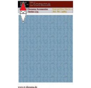 , , , RT-DIORAMA 1/35 PRINTED ACCESORIES: WALL AND FLOOR TILES NR.4