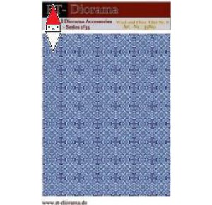 , , , RT-DIORAMA 1/35 PRINTED ACCESORIES: WALL AND FLOOR TILES NR.8