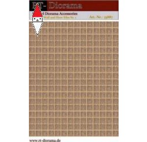 , , , RT-DIORAMA 1/35 PRINTED ACCESORIES: ORIENTAL WALL AND FLOOR TILES NR.1