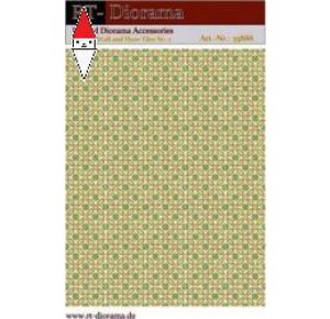 , , , RT-DIORAMA 1/35 PRINTED ACCESORIES: ORIENTAL WALL AND FLOOR TILES NR.2