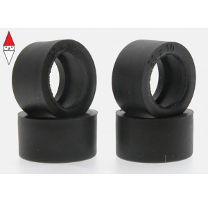 , , , SCALEAUTO RT RACING RUBBER TYRES FOR PROFILE HUBS.