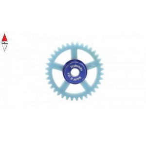 , , , SCALEAUTO NYLON SPUR GEAR 36TH. FOR 3/32 AXLE M50. DIAM. 17.5MM -BLUE-