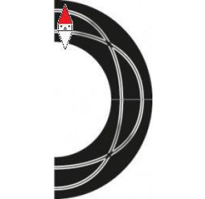 , , , SCALEXTRIC SCALEXTRIC RACING CURVES TRACK ACCESSORY PACK