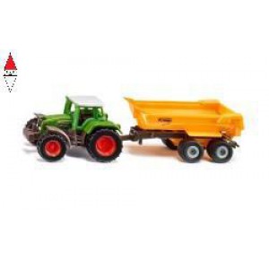 , , , SIKU FENDT WITH KRAMPE TIPPING TRAILER