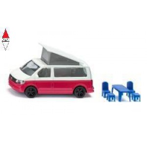 , , , SIKU 1/50 VW T6 CALIFORNIA WITH MOVABLE ROOF AND ACCESSORIES