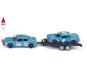 , , , SIKU 1/55 DODGE CHARGER WITH DODGE CHALLENGER SRT RACING