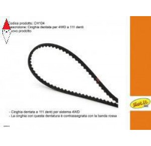 , , , SLOT.IT CINGHIA DENTATA Z=111 PER SISTEMA 4WD