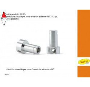 , , , SLOT.IT MOZZI PER RUOTE ANTERIORI 4WD SYSTEM (2X)