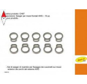 , , , SLOT.IT SEEGER PER MOZZI FRONTALI 4WD SYSTEM (10X)