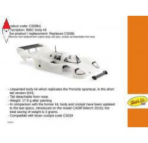 , , , SLOT.IT PORSCHE 956KH KIT CARROZZERIA - VER.B