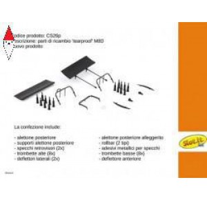 , , , SLOT.IT MCLAREN M8D PARTI CARROZZERIA