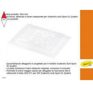 , , , SLOT.IT ABITACOLO IN LEXAN TRASP. PER SCALEXTRIC AUDI SPORT S1 QUATTRO