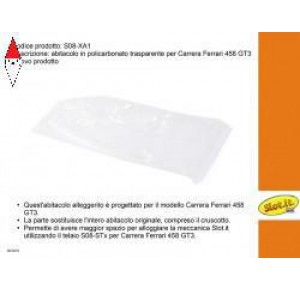 , , , SLOT.IT ABITACOLO IN LEXAN TRASP. PER CARRERA FERRARI 458 ITALIA