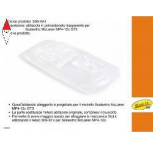 , , , SLOT.IT ABITACOLO IN LEXAN TRASP. PER SCALEXTRIC MCLAREN MP4-12C