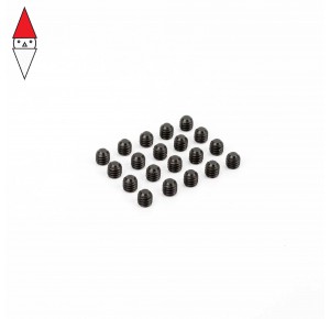 , , , SLOT RACING COMPANY 20X HEXAGONAL SCREWS M2.5X2.5