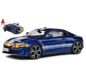, , , 1/18 Solido Alpine Alpine A110 Gendarmerie Police Coupe 2023 Blue 1801628