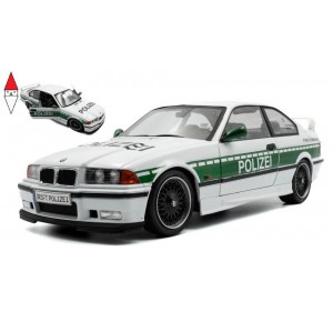 , , , 1/18 Solido Bmw 3-Series M3 (E36) Coupe Polizei 1991 White Green 1803915
