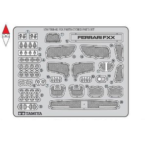 , , , TAMIYA 1/24 FERRARI FXX PHOTO-ETCHED PARTS SET
