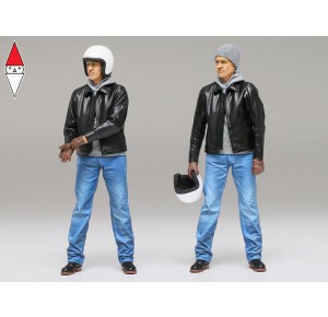 , , , TAMIYA 1/12 FIGURA MOTOCICLISTA STRADALE