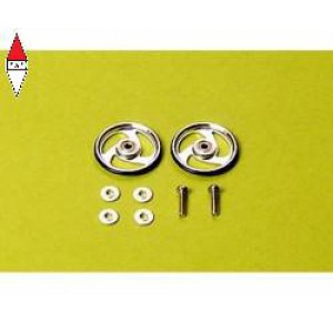 , , , TAMIYA ROTELLE 19 MM ALLUMINIO E CUSCINETTO