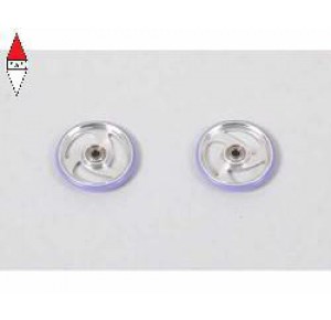 , , , TAMIYA ROTELLE ALLUMINIO E ANELLO PLASTICA