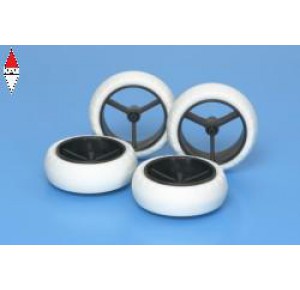 , , , TAMIYA CERCHI E GOMME BOMBATE LARGO DIAMETRO