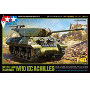 , , , TAMIYA 1/48 BRITISH TANK DESTROYER M10 IIC ACHILLES