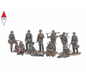 , , , TAMIYA 1/48 WWII WEHRMACHT INFANTRY SET