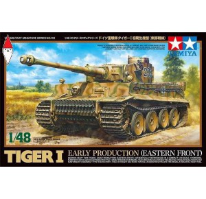 , , , TAMIYA 1/48 GERMAN HEAVY TANK TIGER I EARLY PRODUCTION EASTERN FRONT
