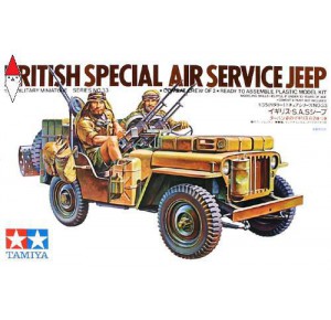 , , , TAMIYA 1/35 BRITISH SPECIAL AIR SERVICE CAR