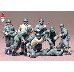 , , , TAMIYA 1/35 U.S. INFANTRY EUR THEATER KIT