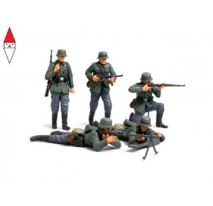 , , , TAMIYA 1/35 GERMAN INFANTRY SET