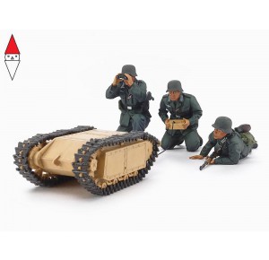 , , , TAMIYA 1/35 GERMAN ASSAULT PIONEER TEAM W/ GOLIATH SET