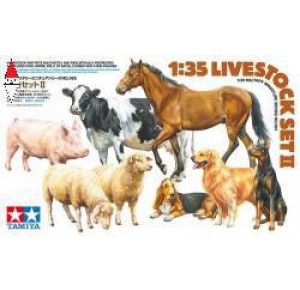 , , , TAMIYA 1/35 LIVESTOCK SET II